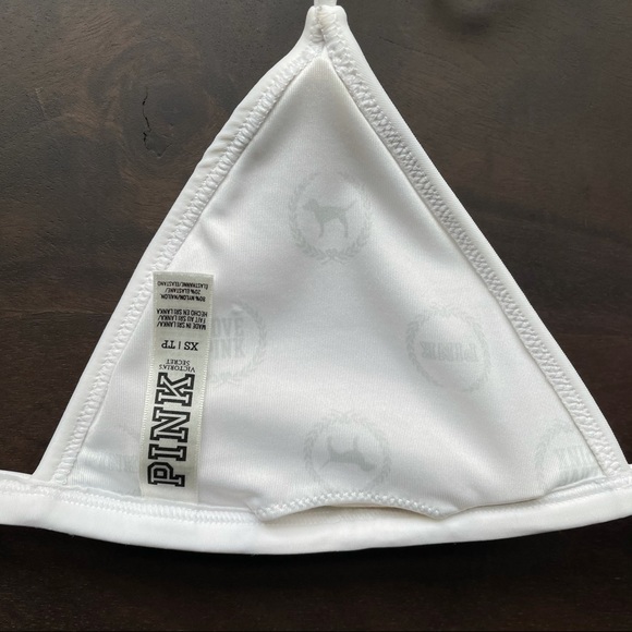 🆕 Colorful Chevron Rainbow Sequins Bikini Top with Removable Pads - Picture 5 of 7